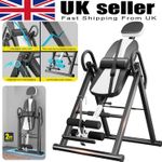 300LBS Heavy Duty Gravity Inversion Table Back Therapy Reflexology Stretcher