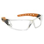 Sealey Polycarbonate Safety Glasses Spectacles - Anti-Scratch Lenses TPR Arms