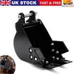 Mini Excavator Trench Bucket 8" with 2-Teeth 200 mm Narrow Bucket Attachment