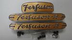 COMPLETE BADGE SET (GREY & GOLD). COMPATIBLE WITH: FERGUSON: FE35 (4 CYL)