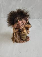 NyForm 1996 Troll Figurine 5.5" Tall With Tag Brown Hair. PS