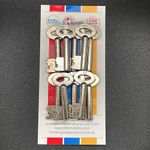 Fire Brigade Products FBW FB5 FB1 FB Genuine Small Padlock Key Pack of 10