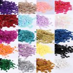 Flat Round Loose Metallic Shiny Sequins Clothes Dress Sewing Craft Wedding 2-6mm