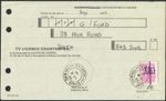 GB Cinderella : TV Licence counterfoil stamp - Counter Training Office