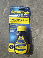 AquaCheck Pool Chlorine Test Strips (approx 40)