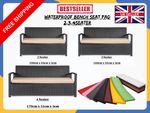 Waterproof Garden Bench Seat Pad 2/3/4Seater Outdoor Bench Sofa Cushion Foam Pad