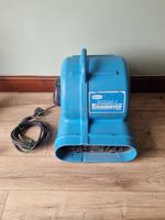 Dri-Eaz Sahara E Turbo Dryer Air Mover Carpet Fan 3 Speed Working