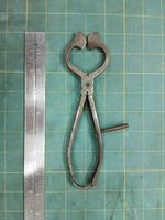 Iron Sugar tongs Nips Antique Georgian Vintage Kitchenaila
