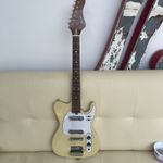 Jedson Small Bodied Electric Telecaster Guitar late 60's/mid 70's Cream Vintage