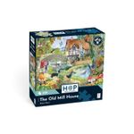 The House of Puzzles The Old Mill House 500 Piece Puzzle- Rural Wildlife Jigsaw