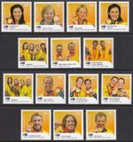 Australia 2008  Olympic Gold Medal Winners set SG 3038B - 3051B unmounted mint