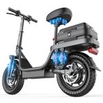 2026 E-Scooter  14'' 48V/15AH 250W Foldable City E-Bike Full Suspension 60KM