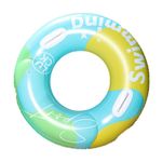 Inflatable Swimming Collar Thickened Material Swim Collar with Handles Double