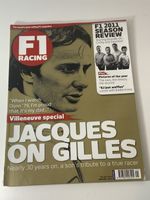 F1 Racing Magazine January 2012 No 191 Villeneuve Murray Walker Di Resta