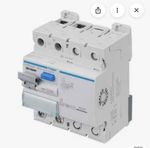 Hagar CDB525E 25A 1P+N 30mA Type B RCCB Circuit Breaker.
