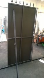 Sheeted Gate, Security Gate, BackYard Gate, Metal Door, Garden Gate UK Seller