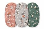 Pure Cotton Moses Basket /Pram Sheets Baby fitted sheets  3pack. Baby Girl