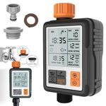 Water Timer Automatic Irrigation watering System Programmable Garden Lawn UK