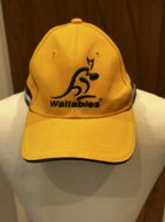 Vintage Wallabies Rugby Hat Australia Official Licensed Cooper Sports Cap - Gold