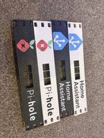 10 inch Rack Mount For Raspberry Pi Home Assistant/Pi Hole Pi 5/4/3b