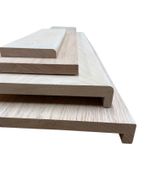 Solid Oak Window Sill Window Board 22mm Thick Various Sizes & Edge High Quality!