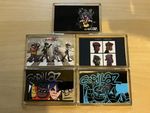 Gorillaz, English Virtual Band, awesome FIVE magnet collection