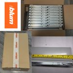BLUM TANDEMBOX 378M5002SA Side Panels TANDEMBOX Antaro 500mm Sides White New x20