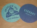 SECOND CHANCE OFFER Verdant Brewery / Seaview Inn beermat