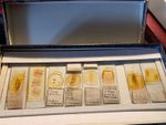 Vintage Set of ~85 Professional Prepared Microscope Slides Path Subjects - c1940