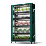 Mars Hydro Grow Tent + Full Spectrum LED Kit – 6-Tier Plant Shelf Indoor Plants