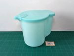 Tupperware Jug 1.5 Pint Pitcher 131 Flip Lid Pastel Blue Aqua #363