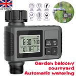 Automatic Water Timer Irrigation Watering System Sprinkler Garden Programmer Set