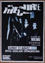THE CURE concert poster – 2026 tour live band music show gig memorabilia