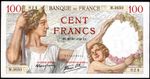 France, Banque de France, 100 francs, 26-10-1939 (Pick 94). NEF.