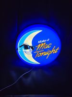 McDonalds Mac Tonight Moon - USB Lighted LED Sign - Man Cave - Arcade - Retro