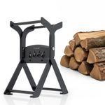 Heavy Duty Steel Log Splitter Kindling Cutter Manual Wood Splitting Stand