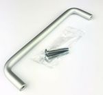 Cabinet Drawer Handle, RS PRO Silver Aluminium  128mm.  PACK of 4.