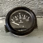 Durite 24V Coolant Temperature Gauge Classic Dennis Bus Lorry