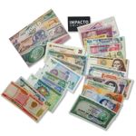 25 World Currency Banknotes Collection - Collectible Foreign Currency Set - COA