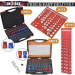 Nut Bolt Measuring Tool Standard & Metric Nut and Bolt Thread Checker Identifier