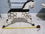 Vintage Wooden Rocking Horse