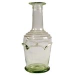 Medieval Merovingian Glass Bottle French Decanter h21cm MCM