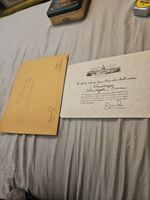 JERRY L. PETTIS - SIGNATURE Congress of the united states letter. Original.