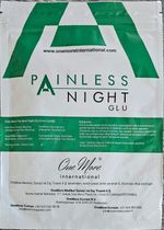 NEW! Genuine Painless Night GLU Plasters - 25 Count (Lasts 06/2028)