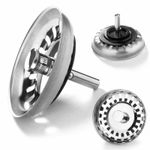 PREMIUM KITCHEN SINK REPLACEMENT DRAIN WASTE FILTER PLUG BASIN STRAINER DRAINER