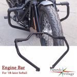 For Harley Softail Street Bob FXBBS FXLRS 2018-25 Highway Engine Guard Crash Bar