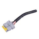  For Jaguar XF XJ Match 6 Pin Fuel Pump Wiring Connector Harness Plug Fit