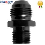 AN -6 (AN6 AN 06) to M14x1.5 Metric Adapter -  Black