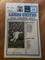 Leeds United v Hajduk Split European cup winner's cup semi final 1973 L15