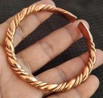 1 Pc Pure Copper Bracelet Bangle, Healing Bangles, Unisex, Dainty Openable